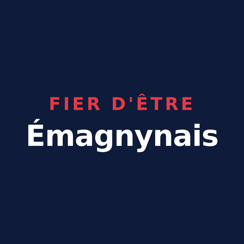 T-shirt « Fier d'être Émagnynais » — design pour Émagny