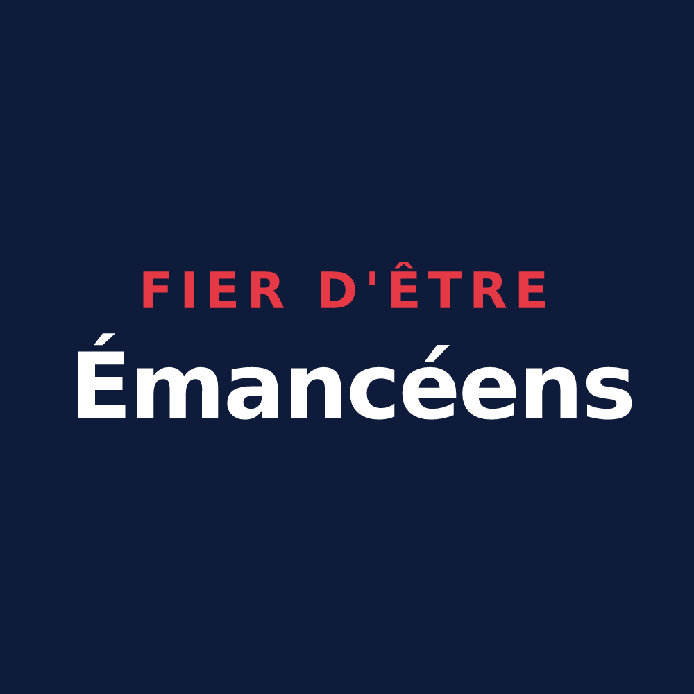 T-shirt « Fier d'être Émancéens » — design pour Émancé