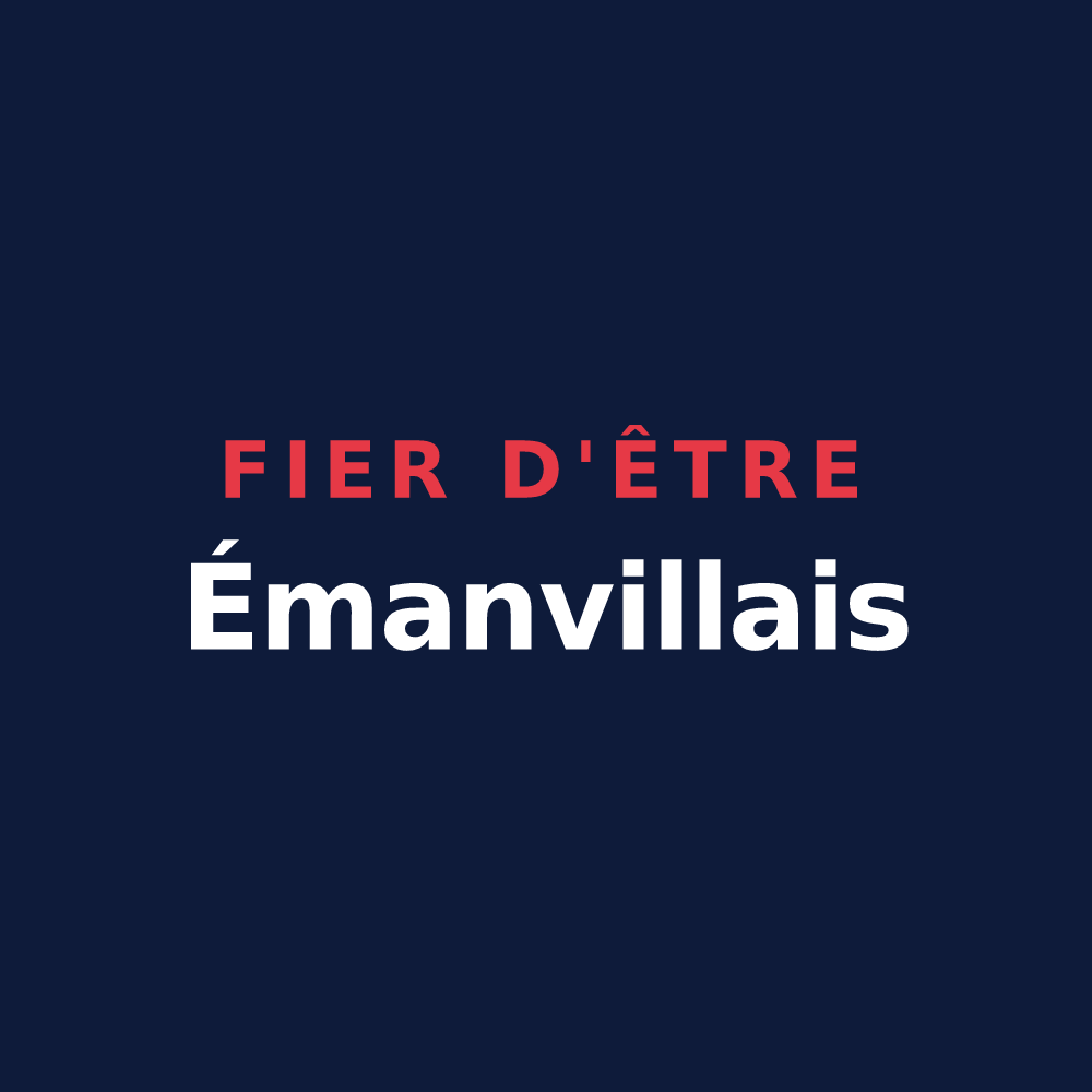 T-shirt « Fier d'être Émanvillais » — design pour Émanville
