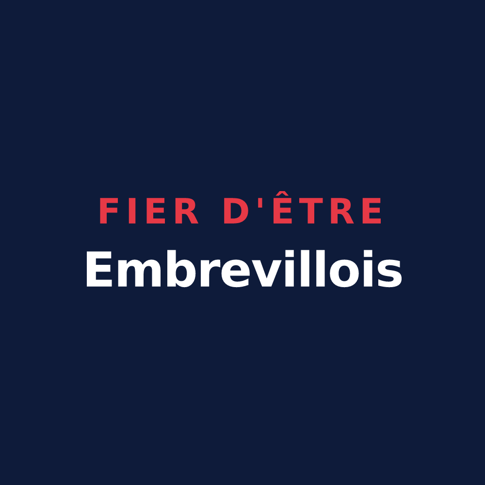 T-shirt « Fier d'être Embrevillois » — design pour Embreville