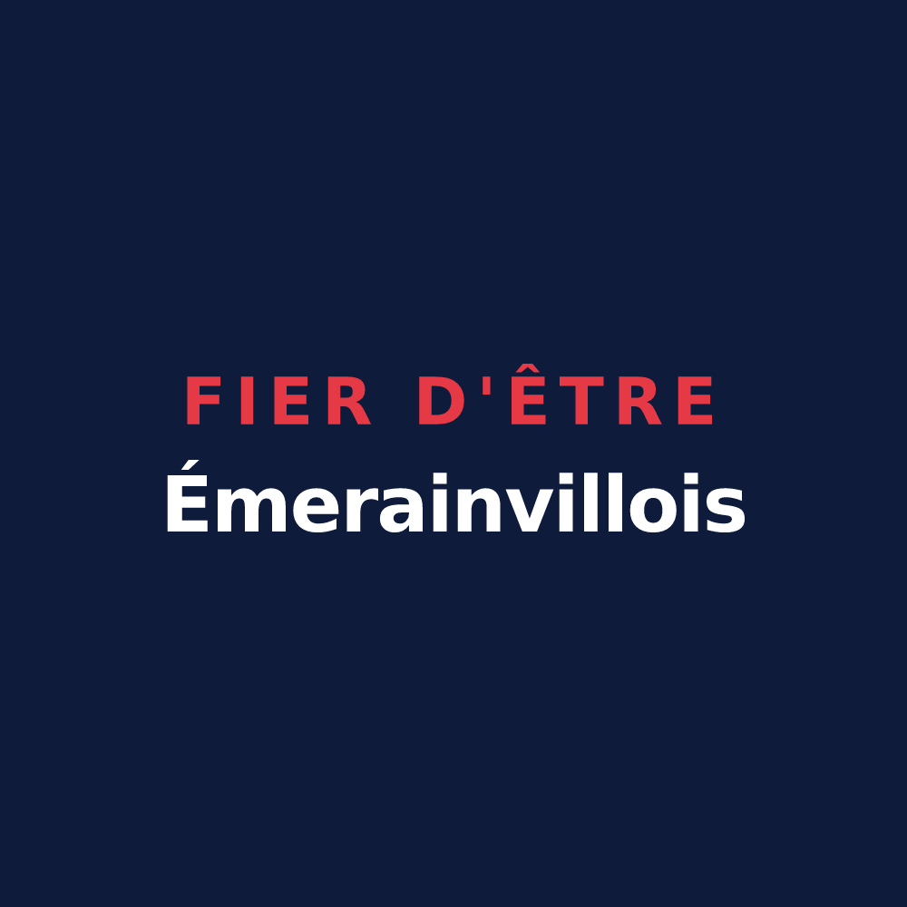 T-shirt « Fier d'être Émerainvillois » — design pour Émerainville