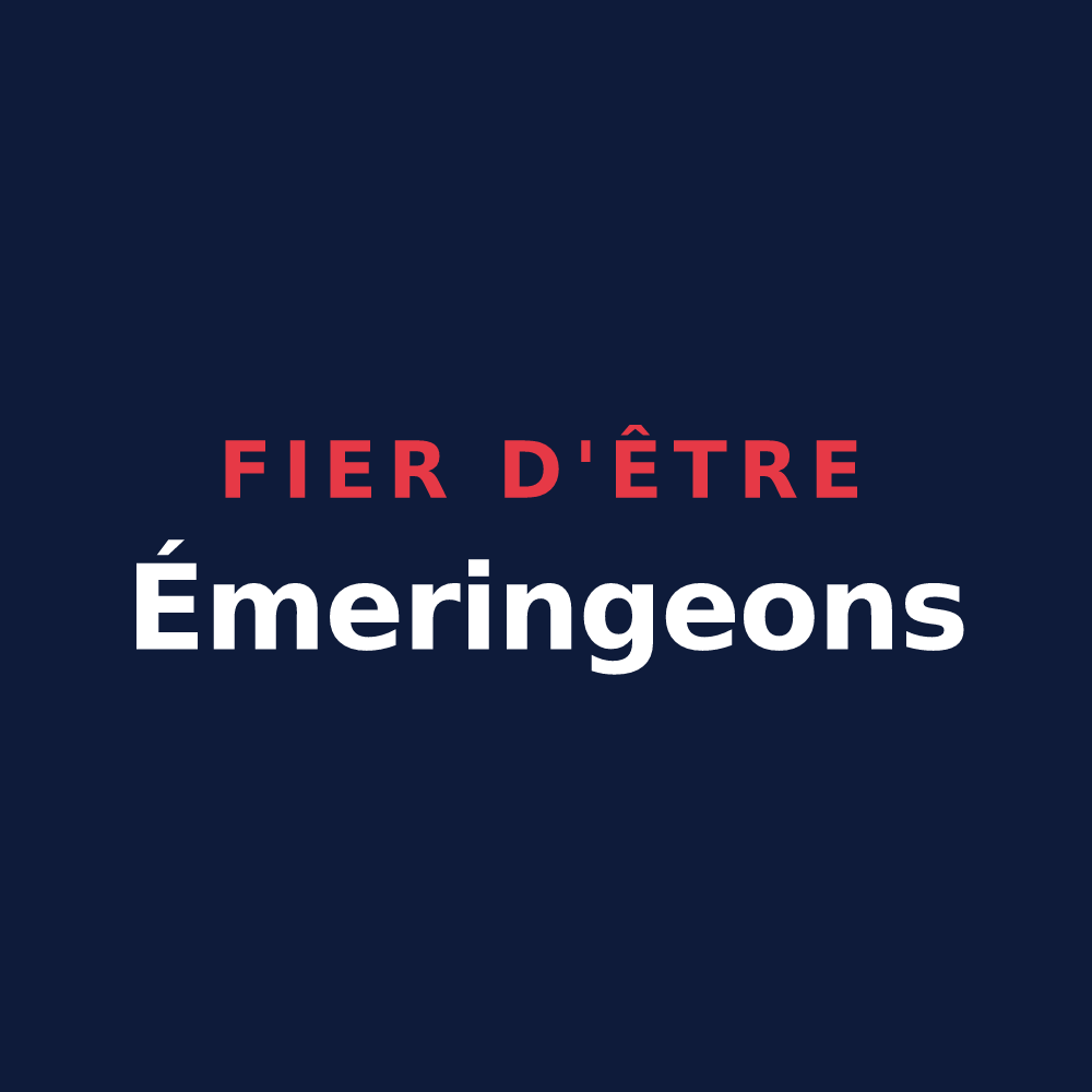 T-shirt « Fier d'être Émeringeons » — design pour Émeringes