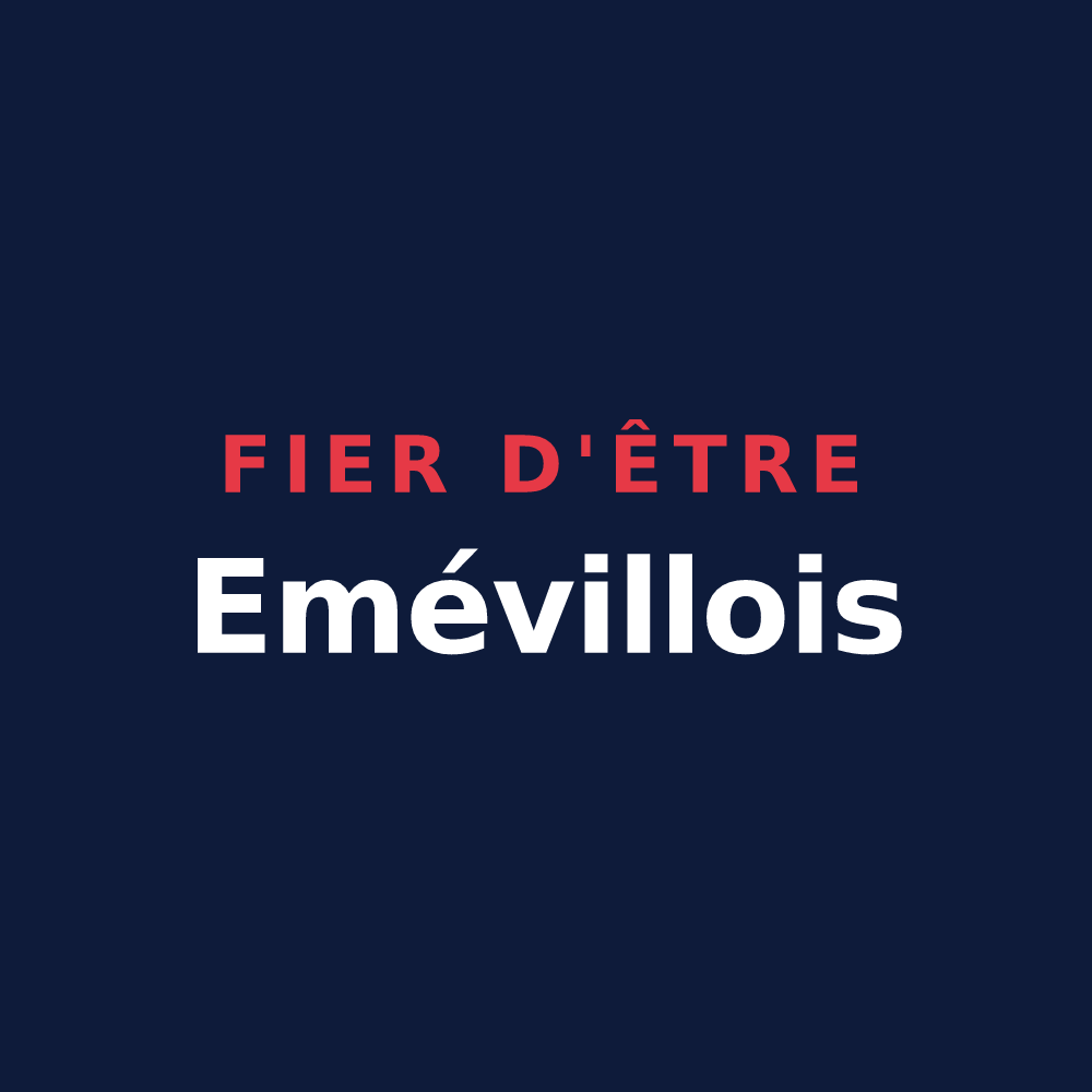 T-shirt « Fier d'être Emévillois » — design pour Éméville