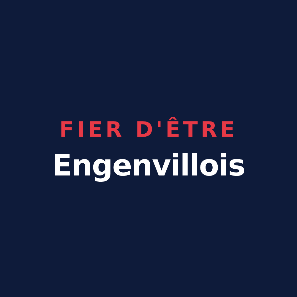 T-shirt « Fier d'être Engenvillois » — design pour Engenville