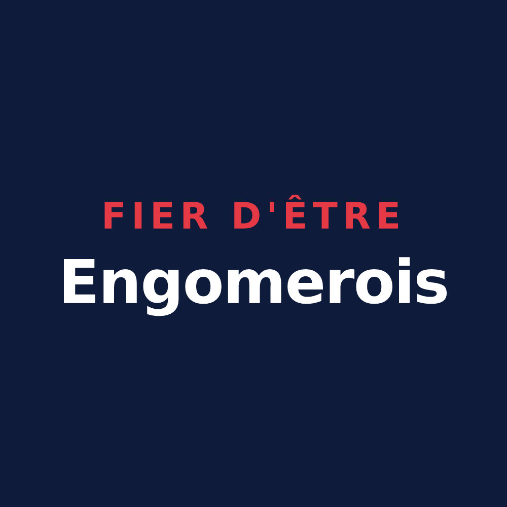 T-shirt « Fier d'être Engomerois » — design pour Engomer