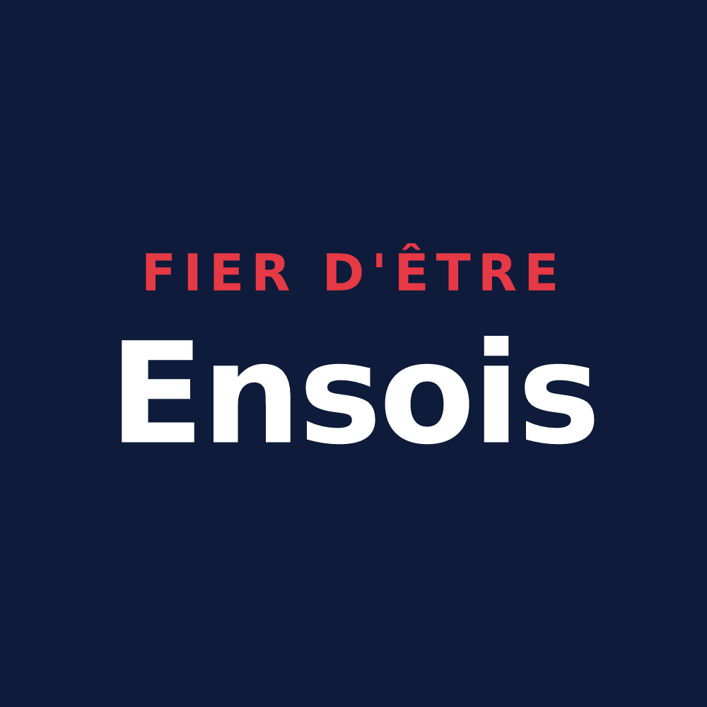 T-shirt « Fier d'être Ensois » — design pour Ens