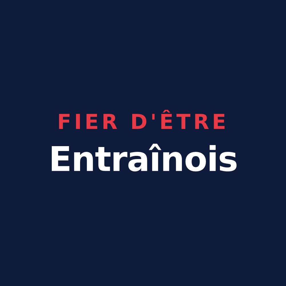 T-shirt « Fier d'être Entraînois » — design pour Entrains-sur-Nohain