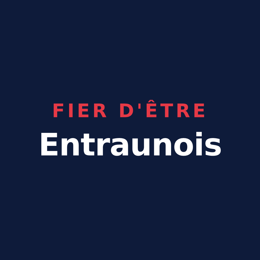 T-shirt « Fier d'être Entraunois » — design pour Entraunes