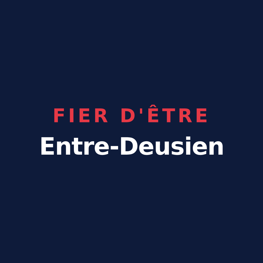 T-shirt « Fier d'être Entre-Deusien » — design pour Entre-Deux