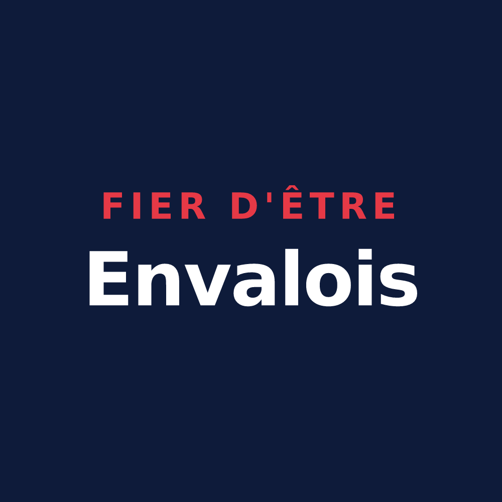 T-shirt « Fier d'être Envalois » — design pour Enval