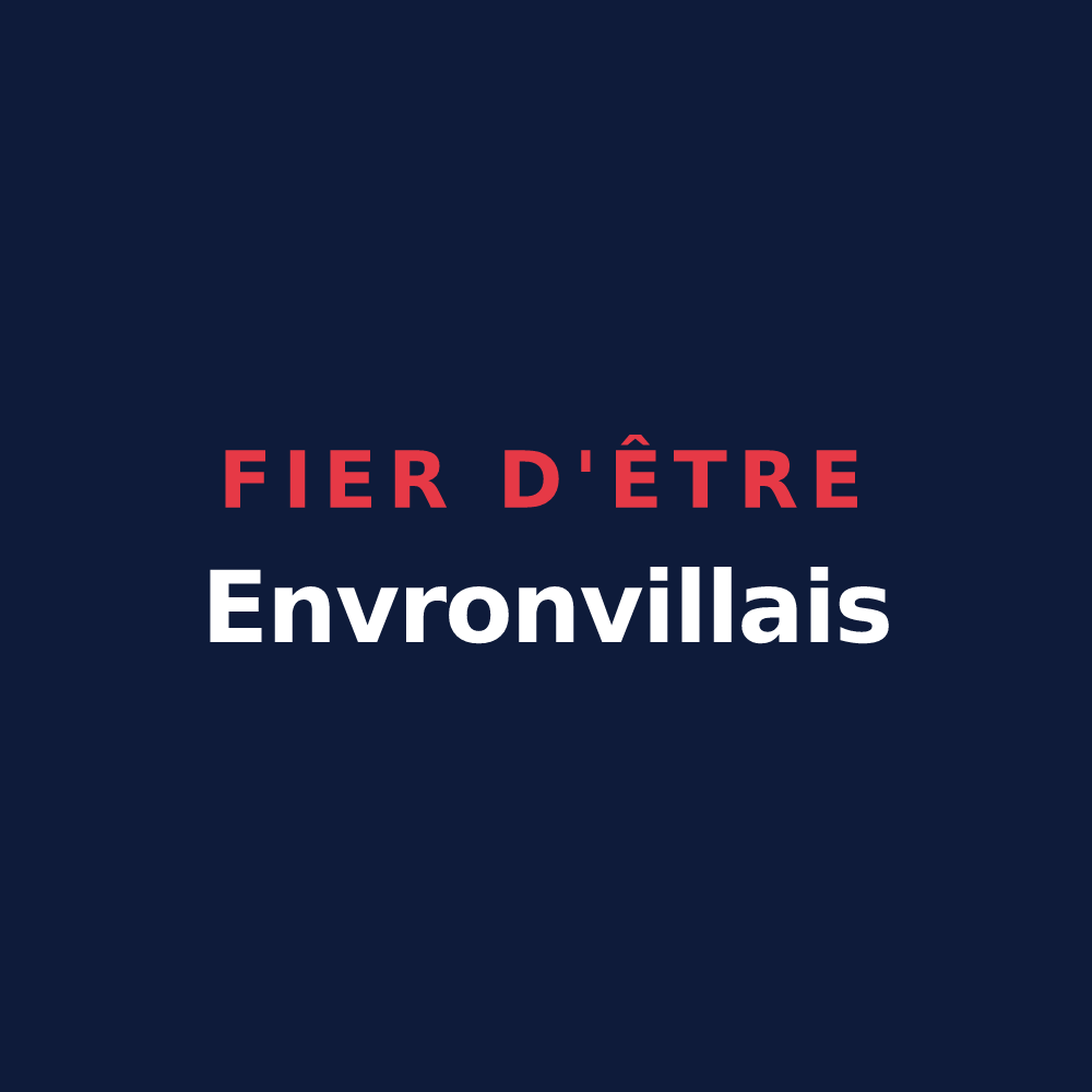 T-shirt « Fier d'être Envronvillais » — design pour Envronville