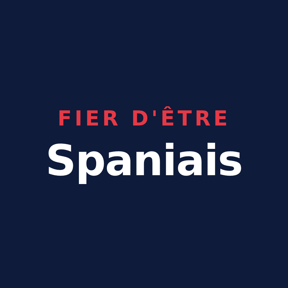 T-shirt « Fier d'être Spaniais » — design pour Épagny