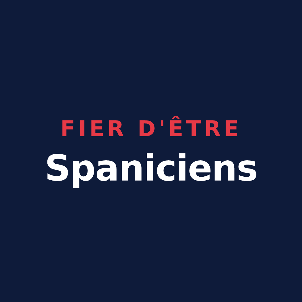 T-shirt « Fier d'être Spaniciens » — design pour Épagny