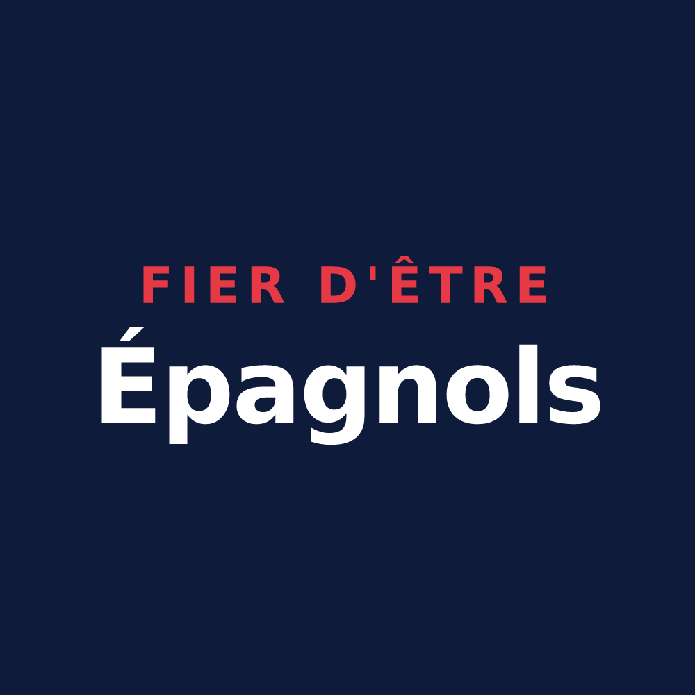 T-shirt « Fier d'être Épagnols » — design pour Épaignes
