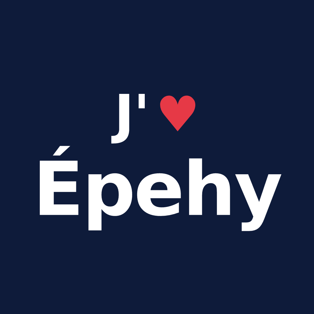 T-shirt personnalisé Épehy — design J'aime Épehy
