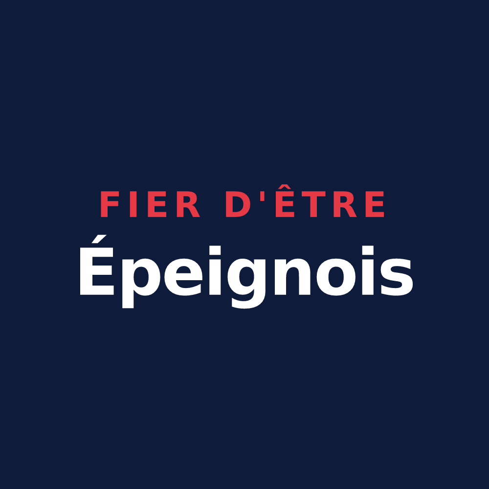 T-shirt « Fier d'être Épeignois » — design pour Épeigné-les-Bois