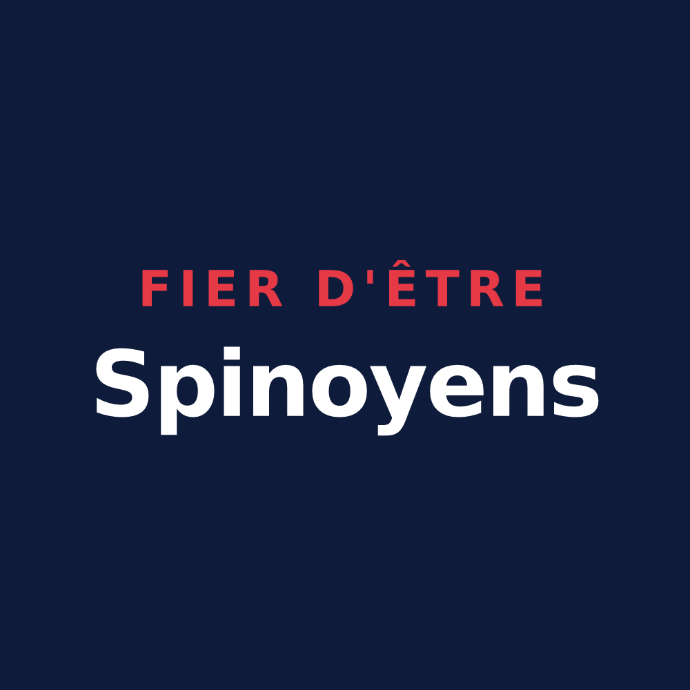 T-shirt « Fier d'être Spinoyens » — design pour Épenoy
