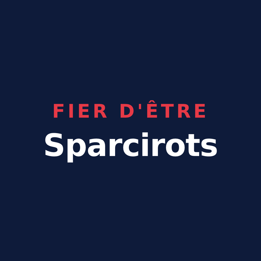 T-shirt « Fier d'être Sparcirots » — design pour Épercieux-Saint-Paul