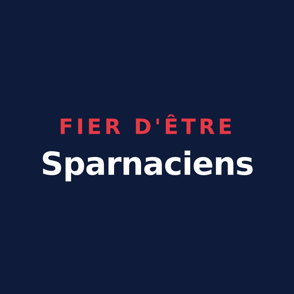 T-shirt « Fier d'être Sparnaciens » — design pour Épernay