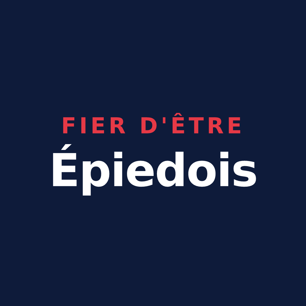 T-shirt « Fier d'être Épiedois » — design pour Épieds