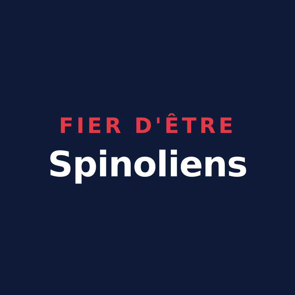 T-shirt « Fier d'être Spinoliens » — design pour Épineau-les-Voves