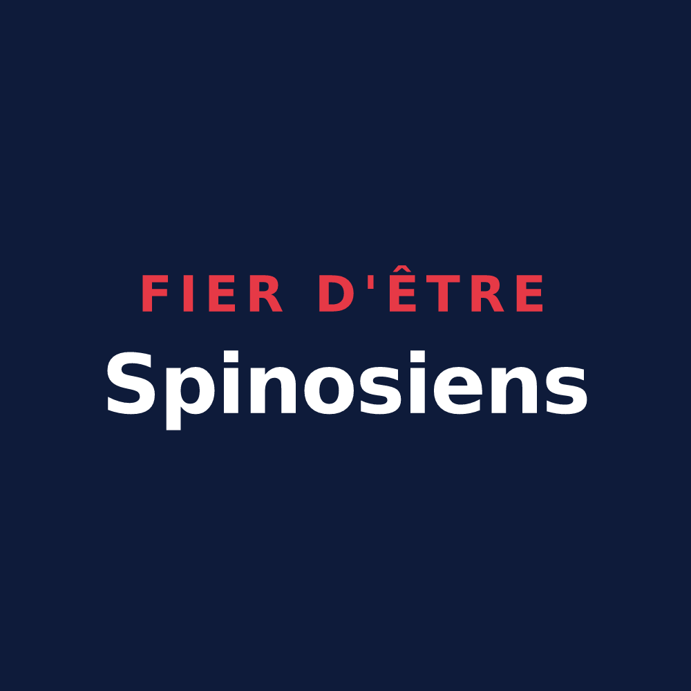 T-shirt « Fier d'être Spinosiens » — design pour Épineuse