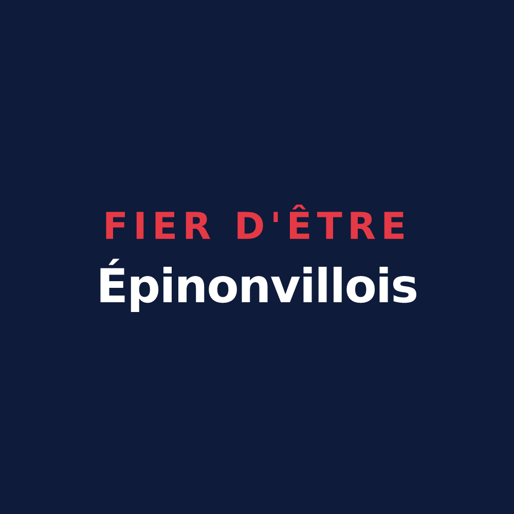 T-shirt « Fier d'être Épinonvillois » — design pour Épinonville