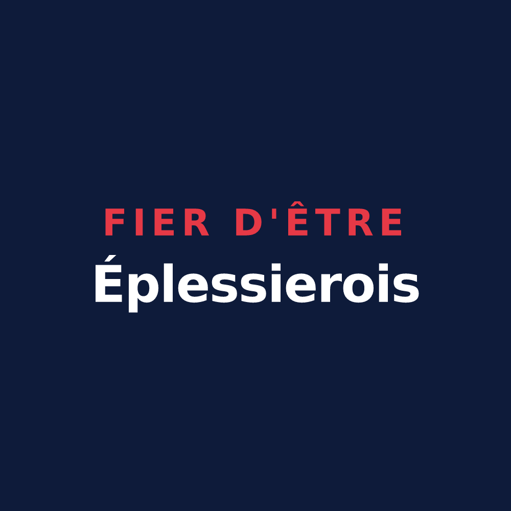 T-shirt « Fier d'être Éplessierois » — design pour Éplessier