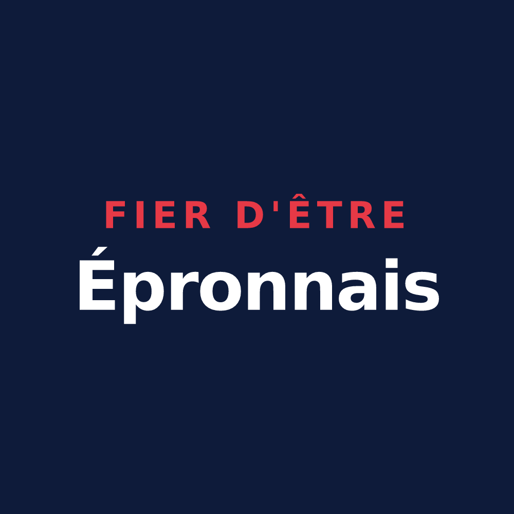 T-shirt « Fier d'être Épronnais » — design pour Épron