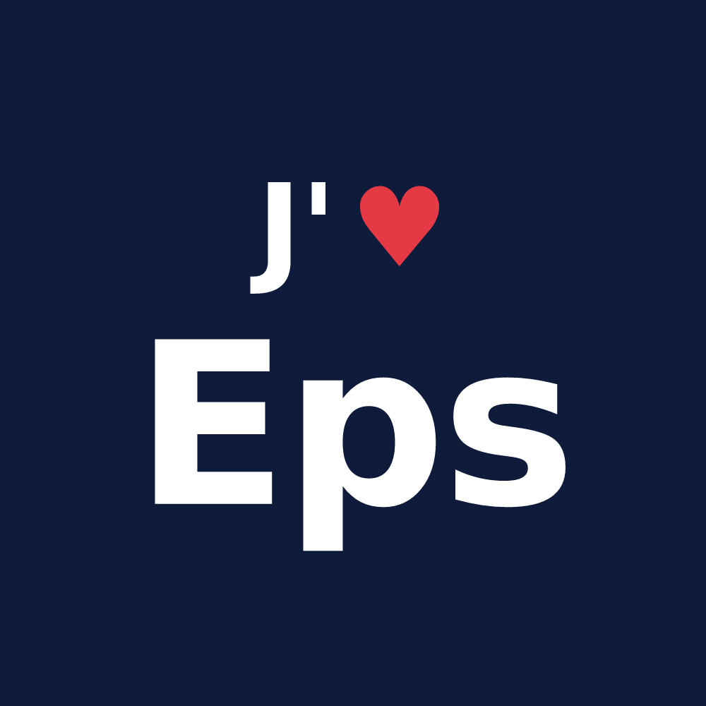 T-shirt personnalisé Eps — design J'aime Eps