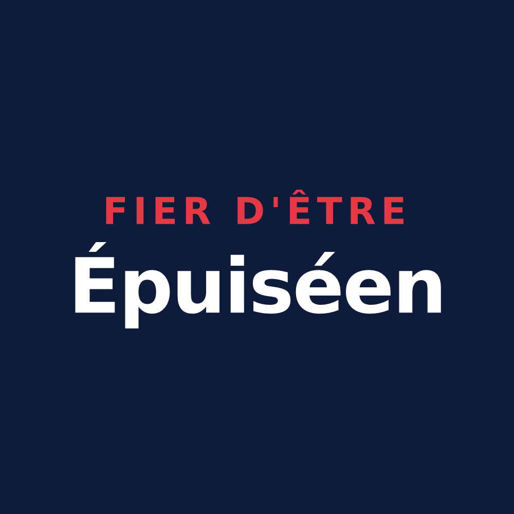 T-shirt « Fier d'être Épuiséen » — design pour Épuisay
