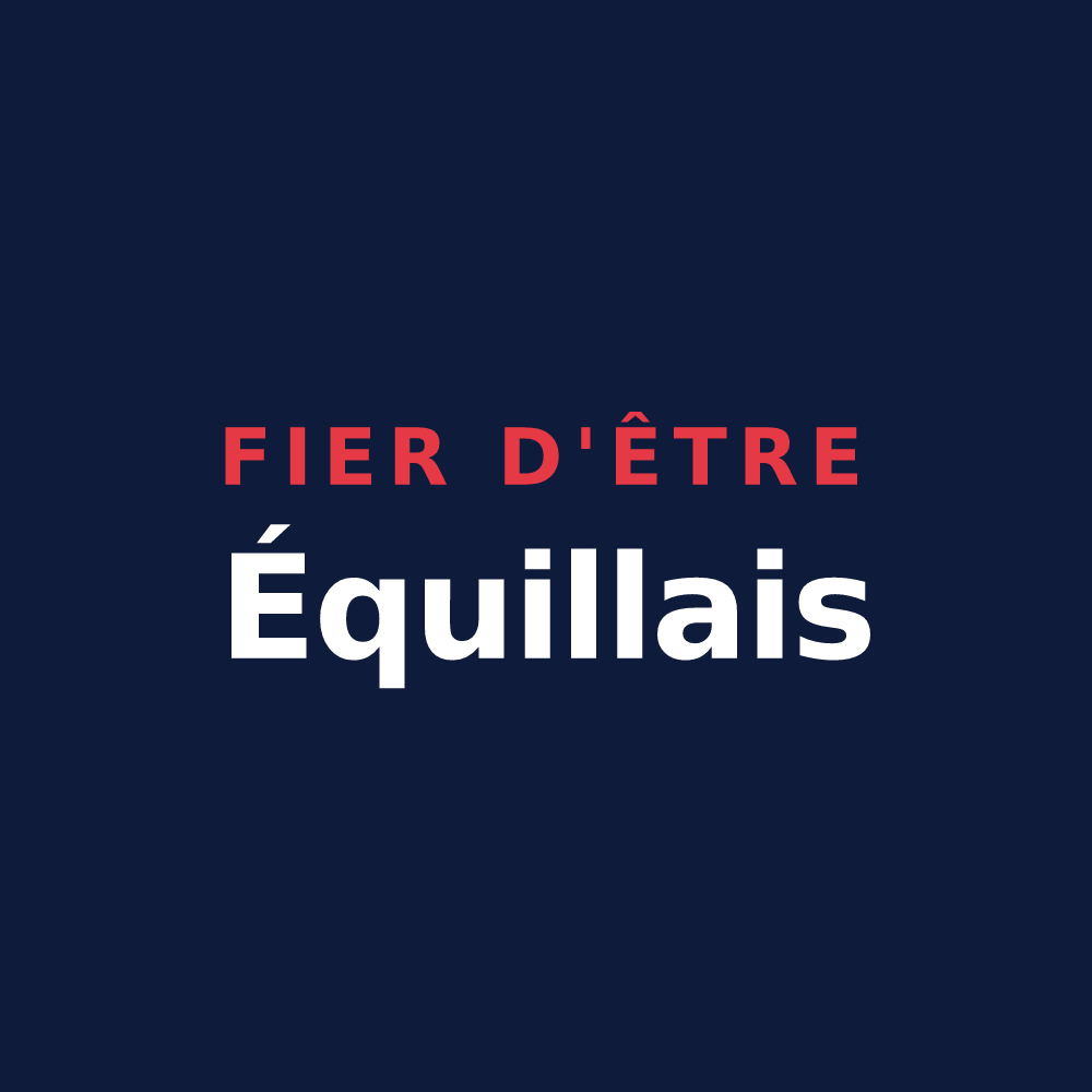 T-shirt « Fier d'être Équillais » — design pour Équilly