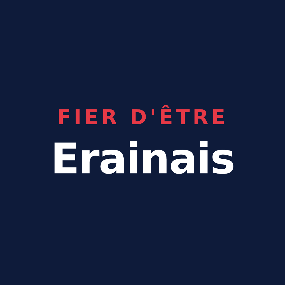 T-shirt « Fier d'être Erainais » — design pour Eraines