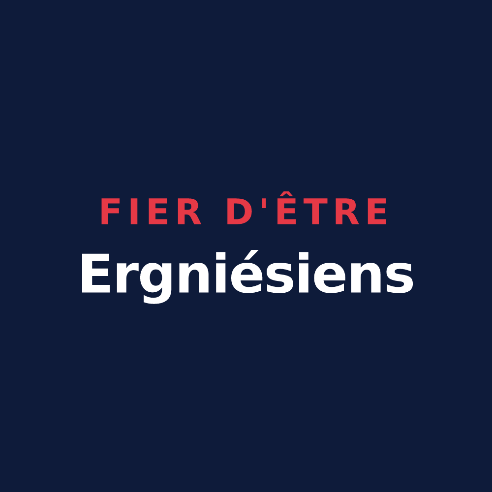 T-shirt « Fier d'être Ergniésiens » — design pour Ergnies