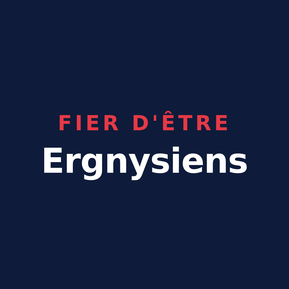 T-shirt « Fier d'être Ergnysiens » — design pour Ergny