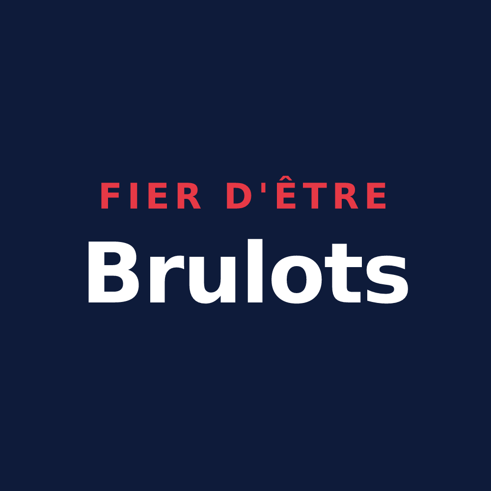 T-shirt « Fier d'être Brulots » — design pour Érize-la-Brûlée