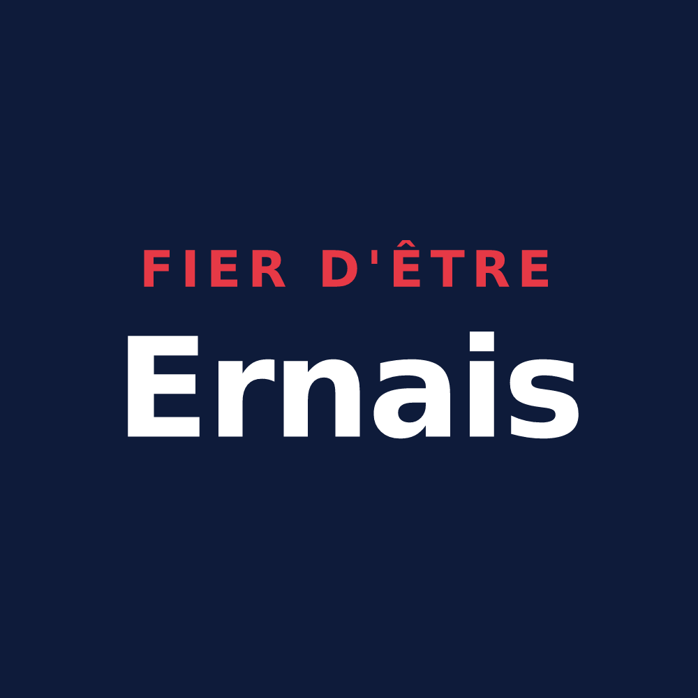T-shirt « Fier d'être Ernais » — design pour Ernes