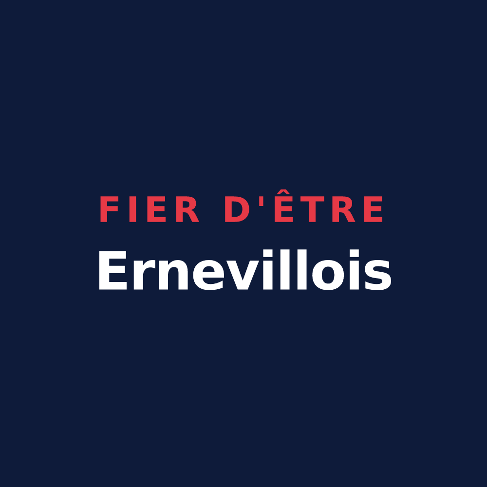 T-shirt « Fier d'être Ernevillois » — design pour Erneville-aux-Bois