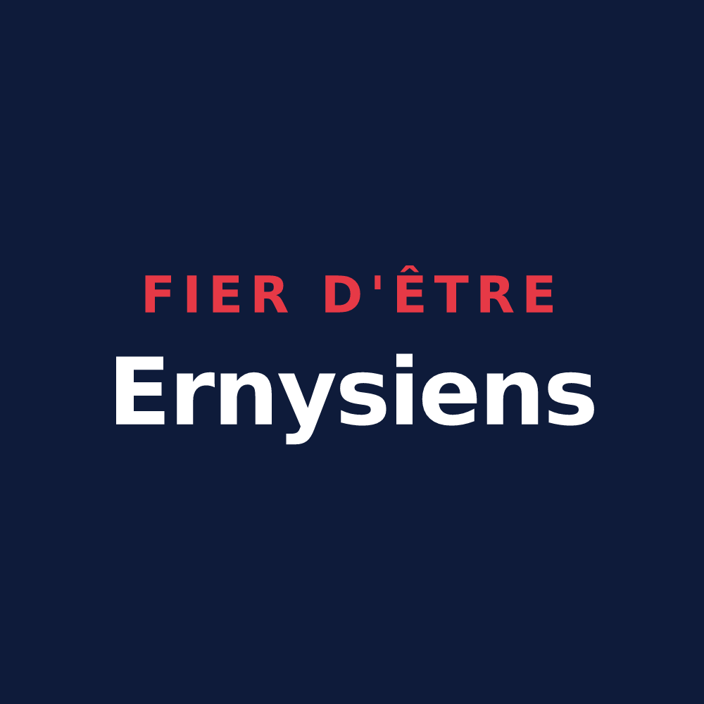 T-shirt « Fier d'être Ernysiens » — design pour Erny-Saint-Julien