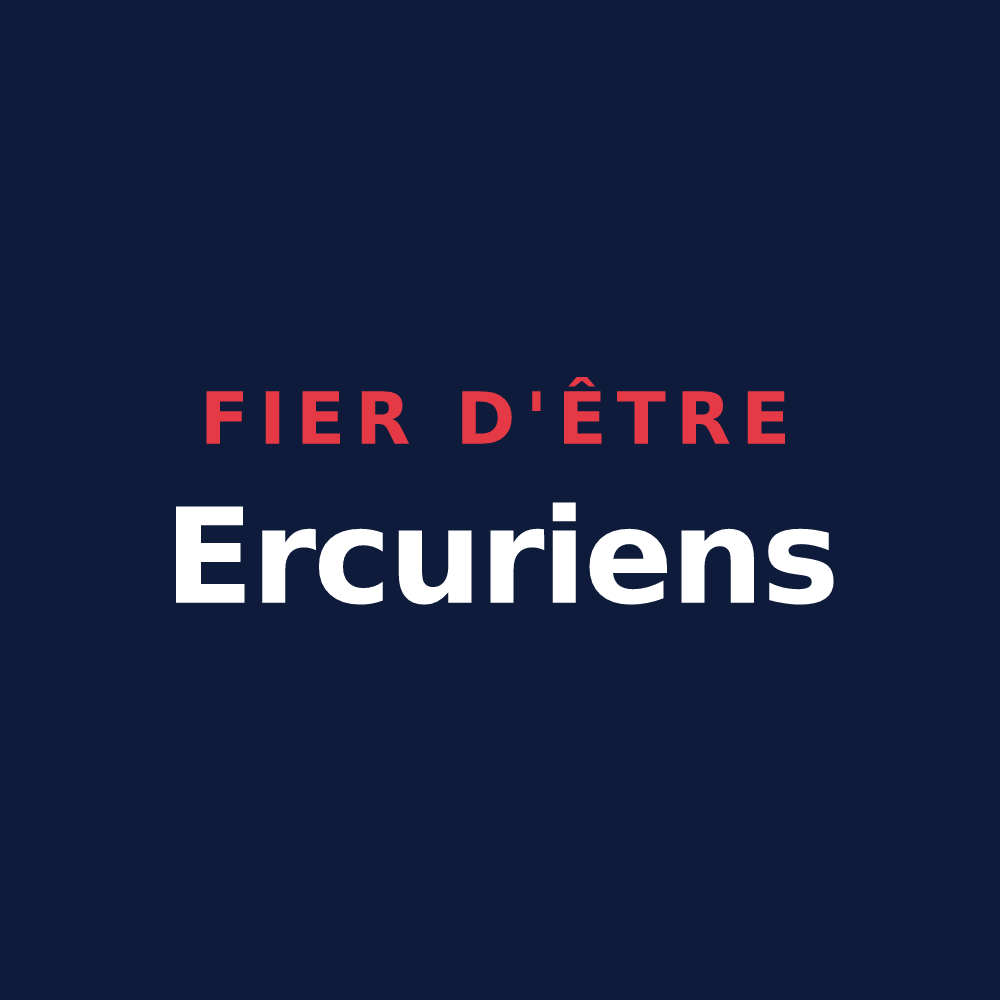 T-shirt « Fier d'être Ercuriens » — design pour Erquery