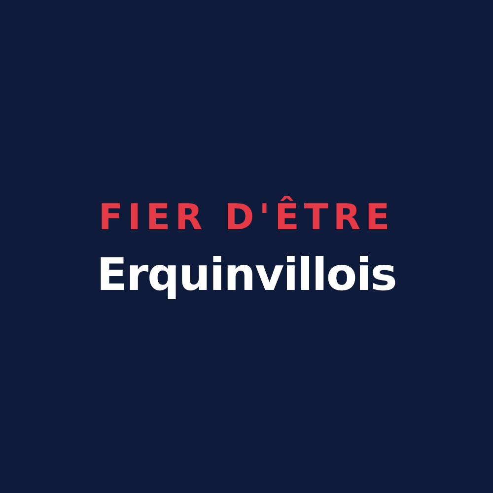 T-shirt « Fier d'être Erquinvillois » — design pour Erquinvillers