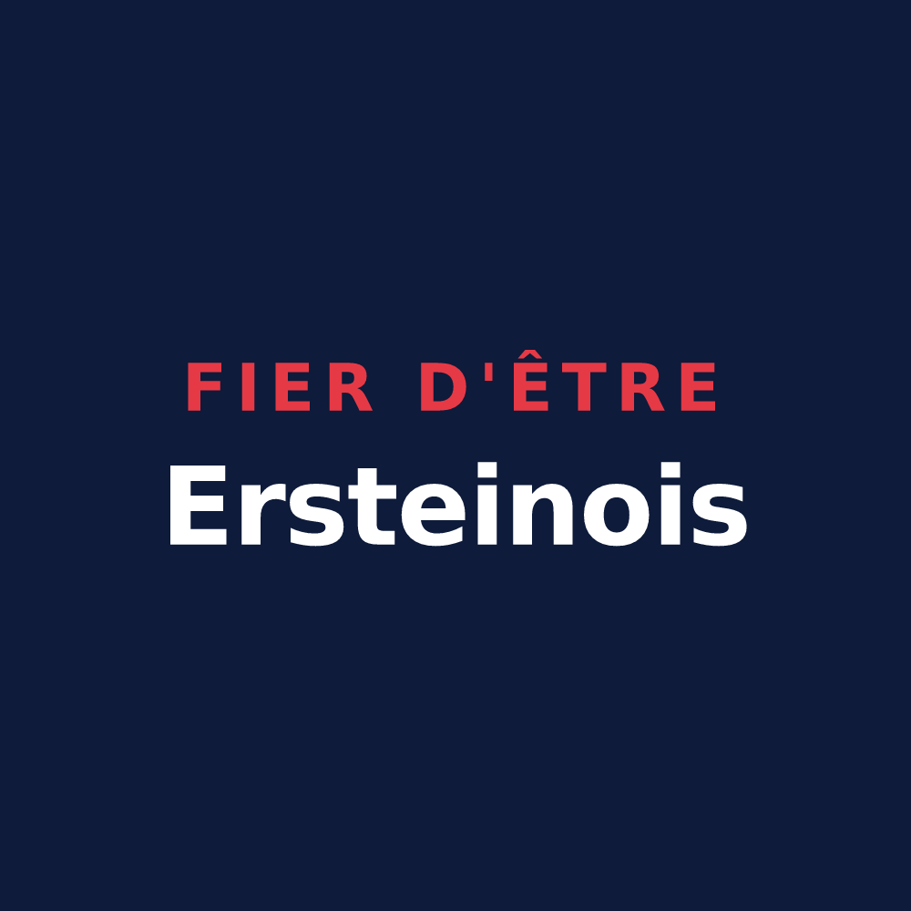 T-shirt « Fier d'être Ersteinois » — design pour Erstein