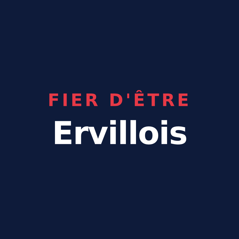 T-shirt « Fier d'être Ervillois » — design pour Ervillers