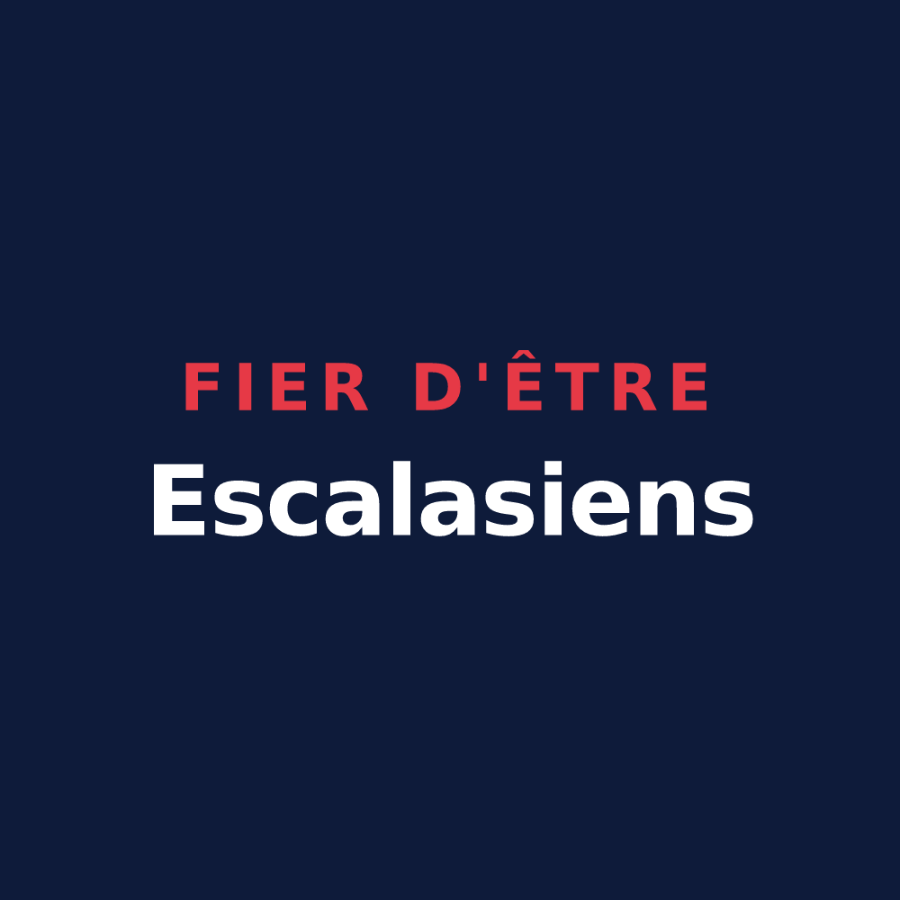T-shirt « Fier d'être Escalasiens » — design pour Escala
