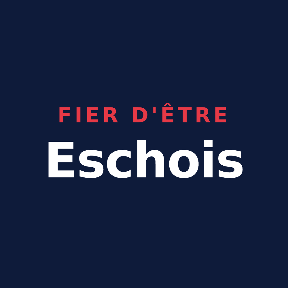 T-shirt « Fier d'être Eschois » — design pour Esches