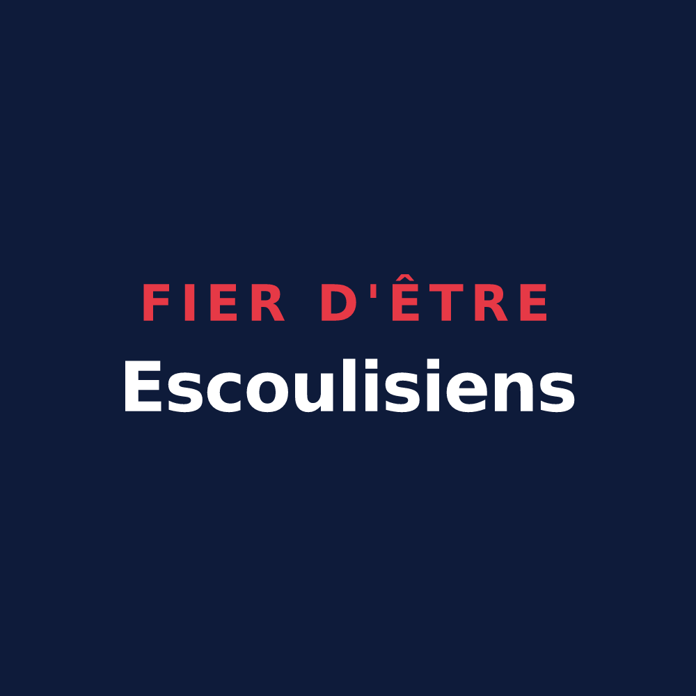 T-shirt « Fier d'être Escoulisiens » — design pour Escoulis