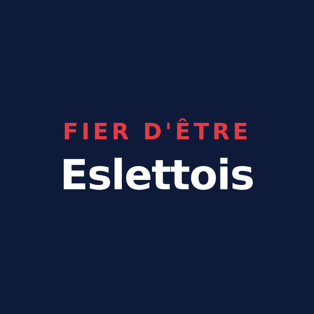 T-shirt « Fier d'être Eslettois » — design pour Eslettes