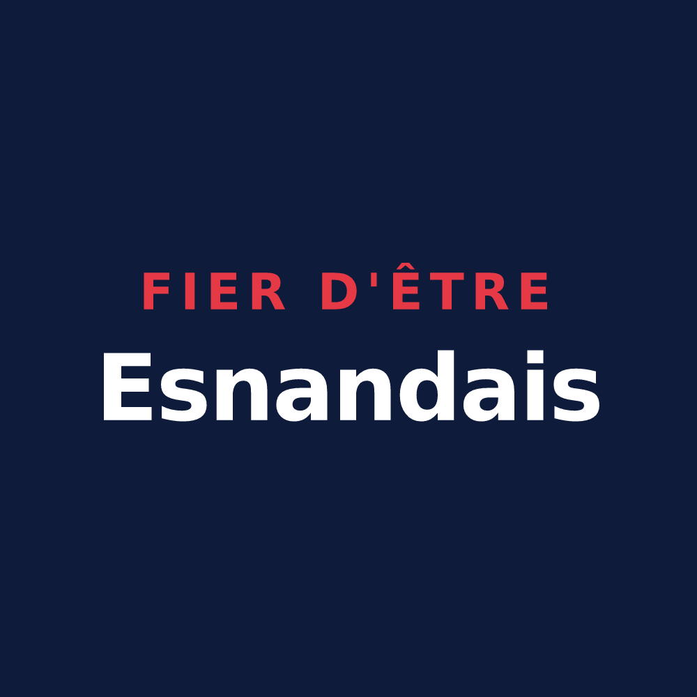 T-shirt « Fier d'être Esnandais » — design pour Esnandes