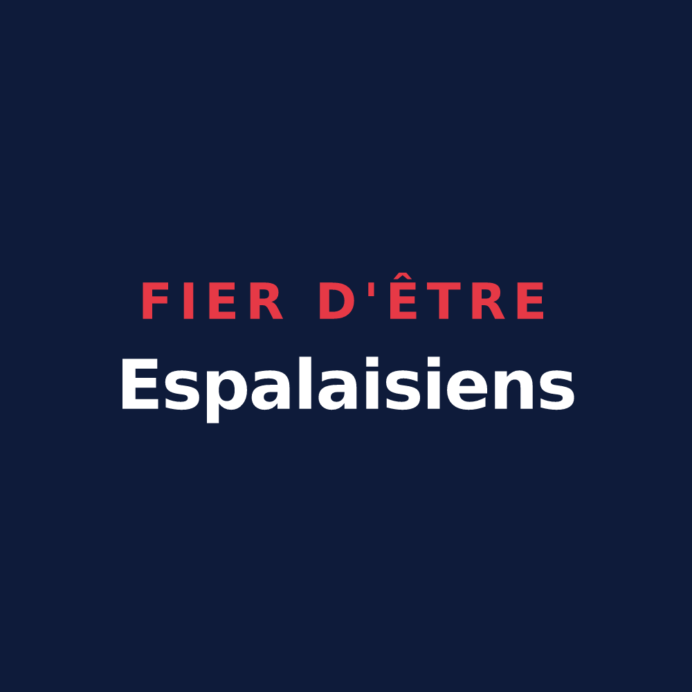 T-shirt « Fier d'être Espalaisiens » — design pour Espalais