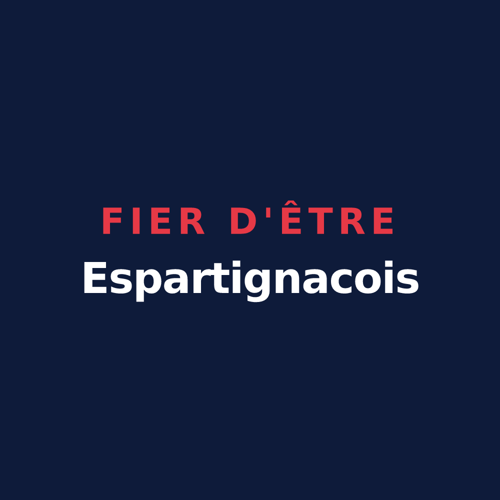 T-shirt « Fier d'être Espartignacois » — design pour Espartignac